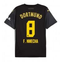 Maglia Calcio Borussia Dortmund Felix Nmecha #8 Seconda Divisa 2024-25 Manica Corta